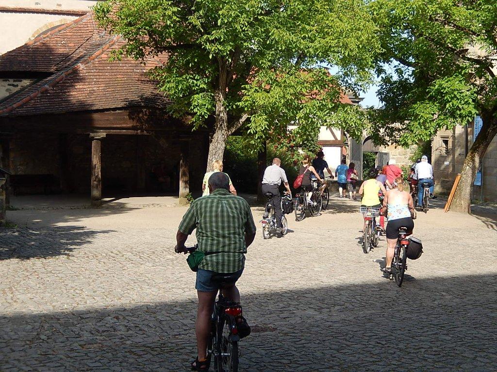 Die Alte Hofhaltung ist Ziel jeder Fahrrad-Stadtführung.