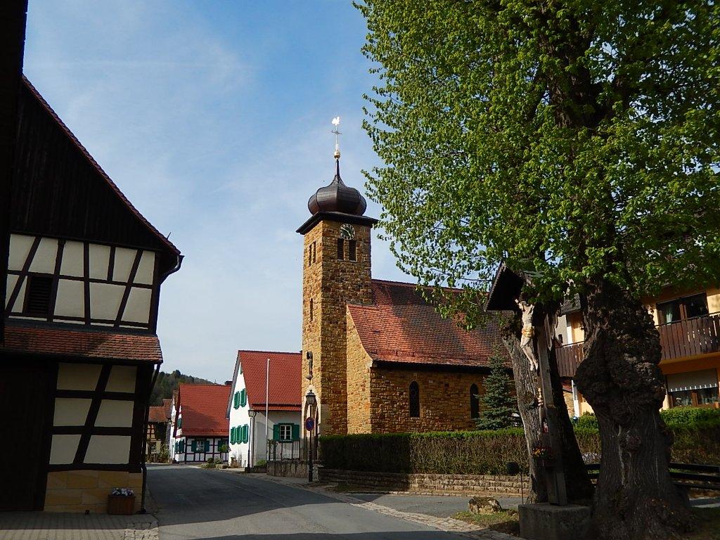 Frankendorf, ein wunderschönes Dorf in Franken. Unsere Fahrrad-Guides zeigen Ihnen die schönsten Ecken!