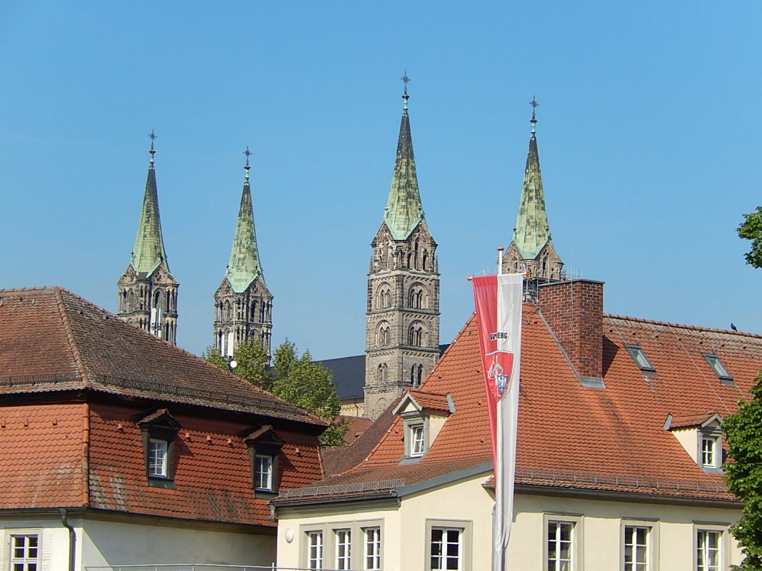 Der Bamberger Dom ist über 700 Jahre alt.