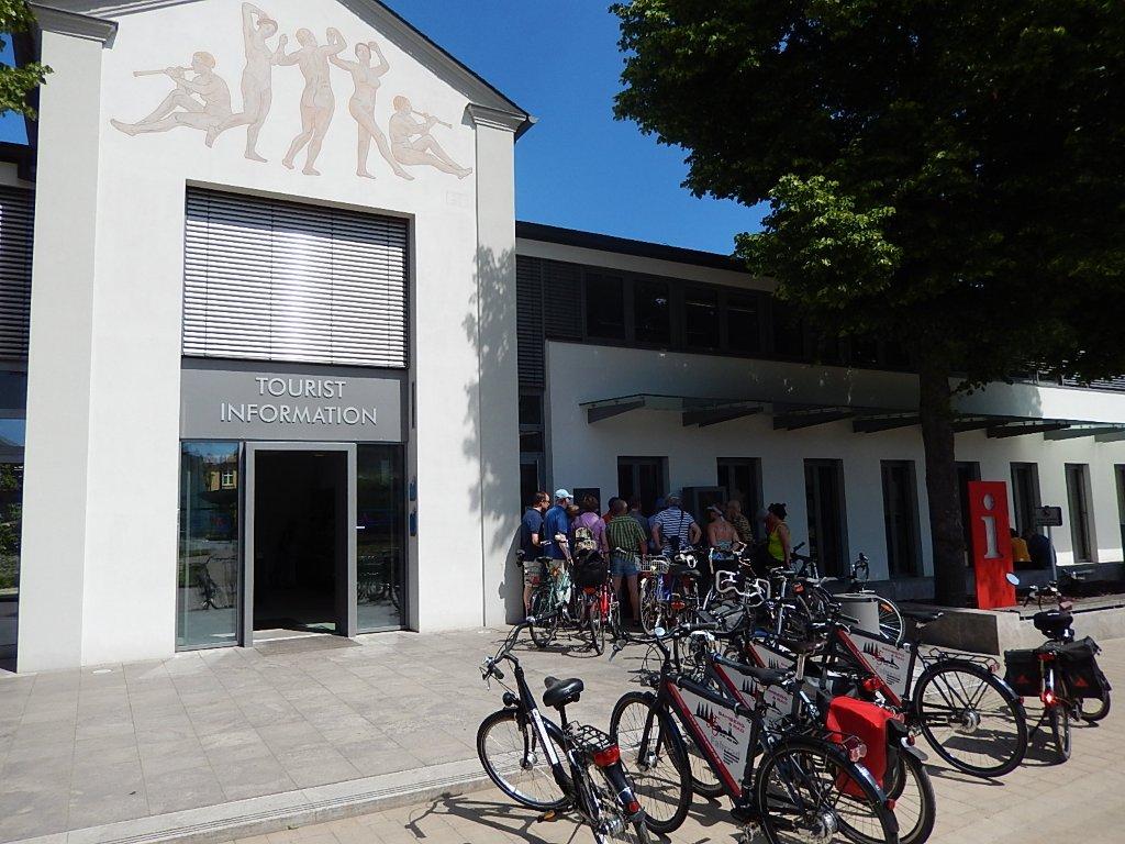 Die Bamberger Tourist-Info ist Startpunkt der unvergesslich schönen Fahrrad-Stadtführung.
