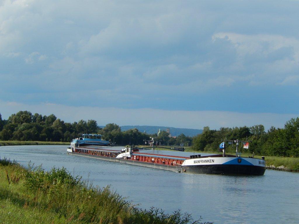 Entlang des Main-Donau-Kanals führen beidseitig schöne Radwege.